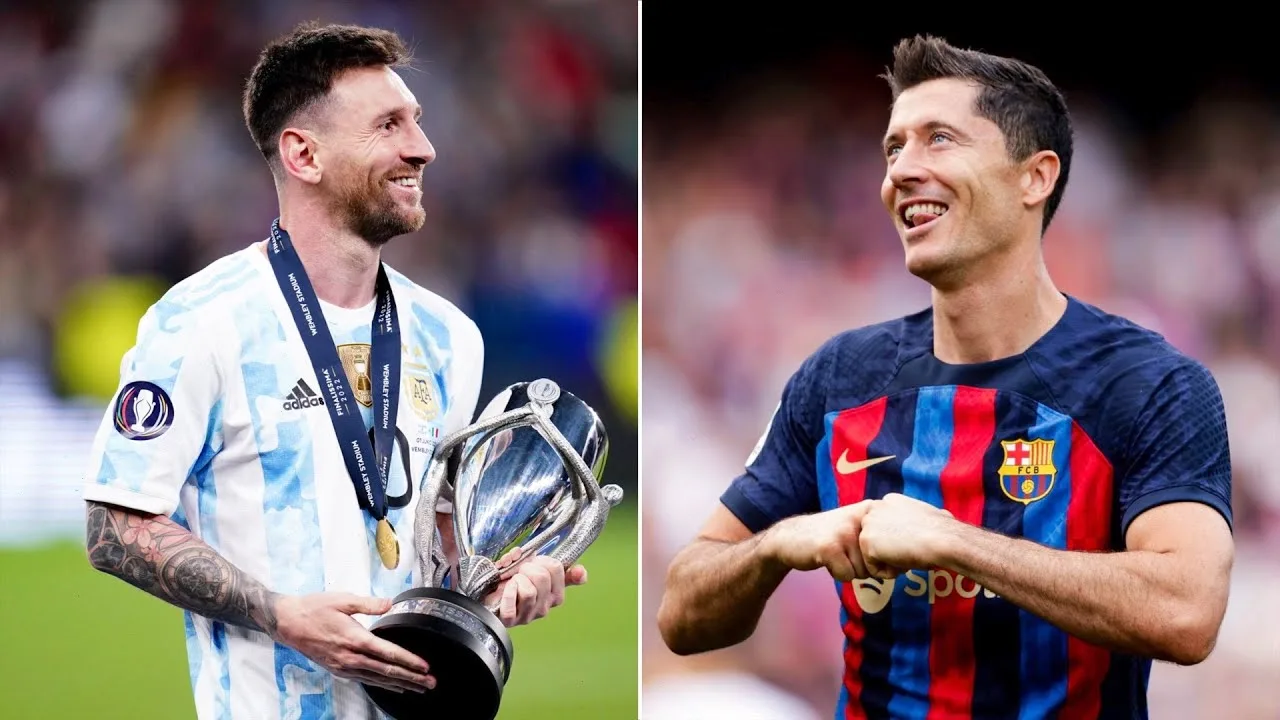 Lewandowski DREAMS of playing with Lionel Messi at Barcelona