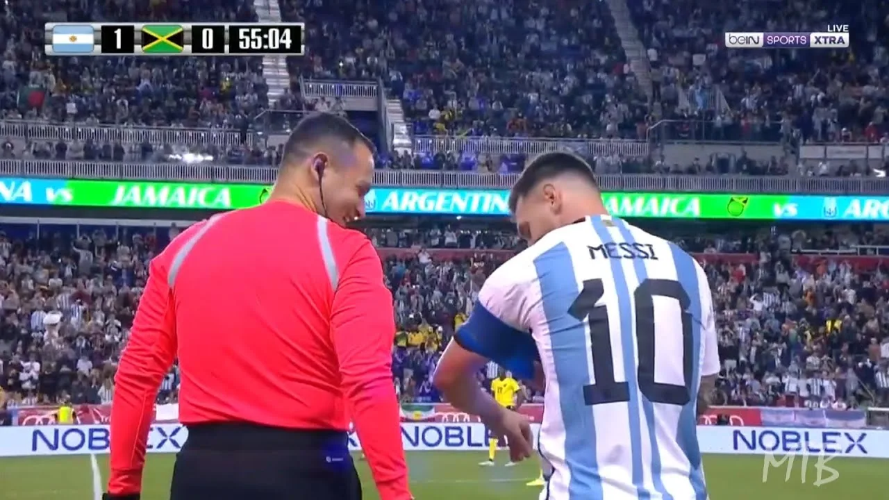 Lionel Messi Substituted Impress Everyone Vs Jamaica –