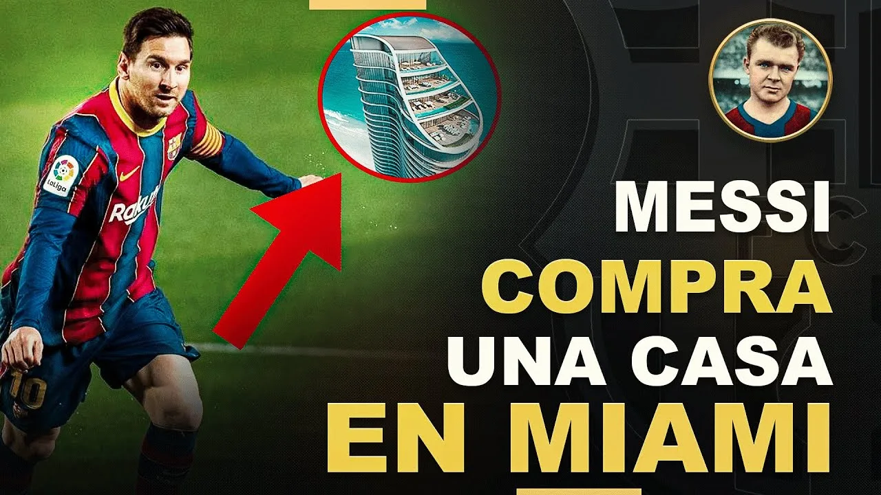 💥OJO💥 Leo Messi SE COMPRA una CASA en MIAMI 😱 ¿Renovará?🤔