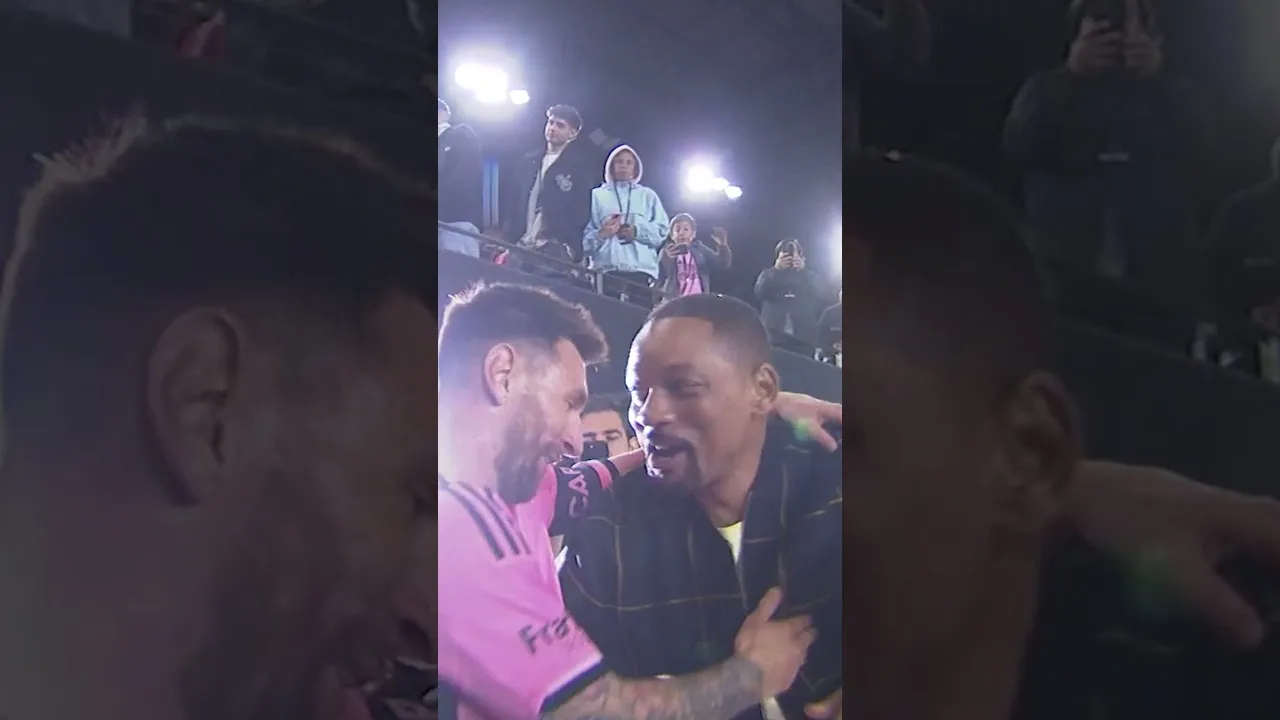 Léo Messi 🤝 Will Smith