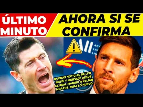 GRAN NOTICIA de LEO MESSI GUIÑO de ANCELOTTI a MBAPPÉ y