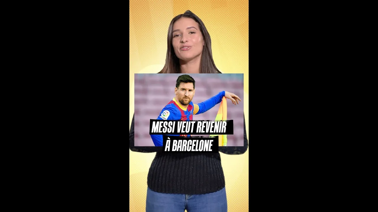 Leo Messi explique pourquoi il veut revenir au FC Barcelone