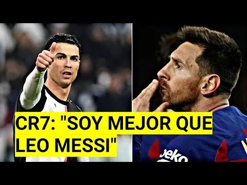 Cristiano Ronaldo es MEJOR que Leo Messi en 2 minutos