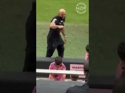 Le garde du corps de Leo Messi fait déjà partie de la famille