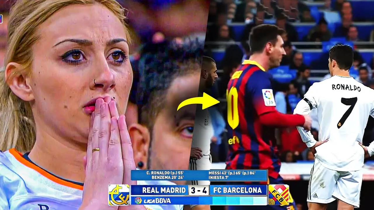 The Day Lionel Messi Showed Ronaldo who is the boss and