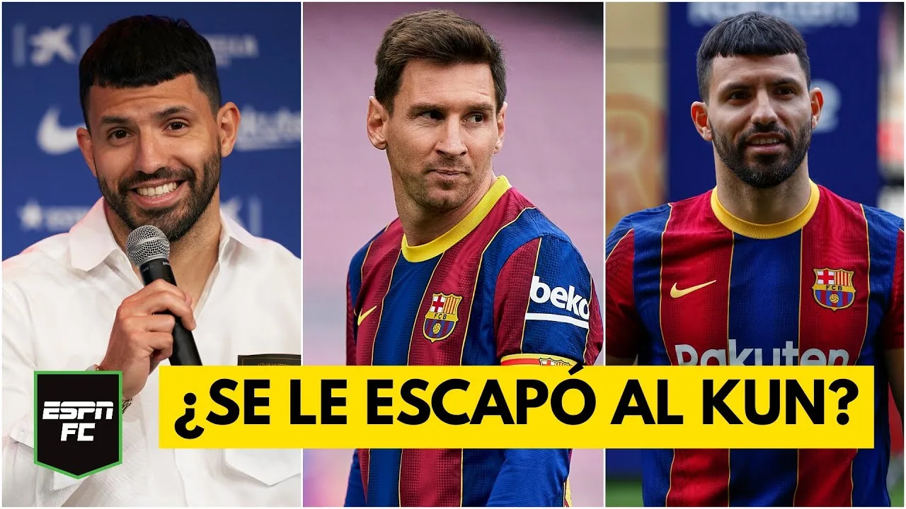 LIONEL MESSI SE QUEDA EN BARCELONA, es lo que cree el Kun