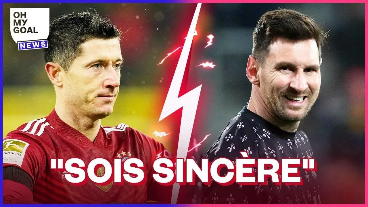 Robert Lewandowski met un gros coup de pression à Leo Messi