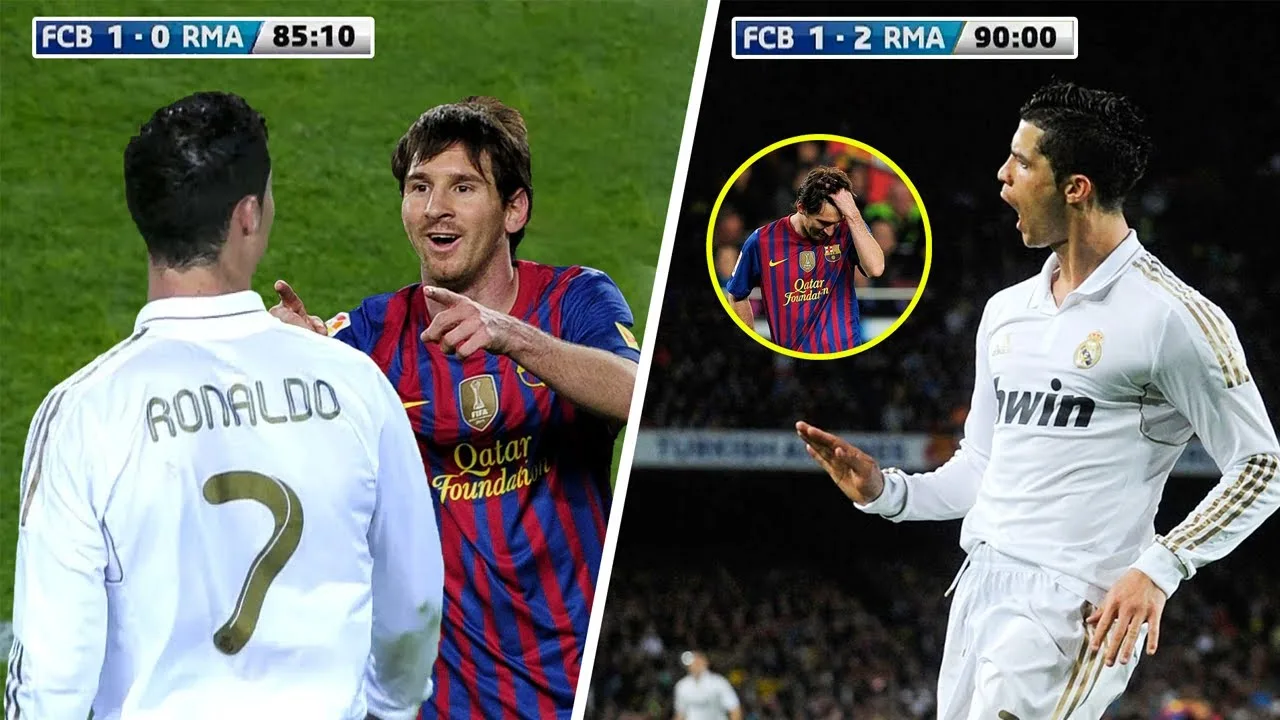 The Day Leo Messi Celebrated Too Early against Cristiano
