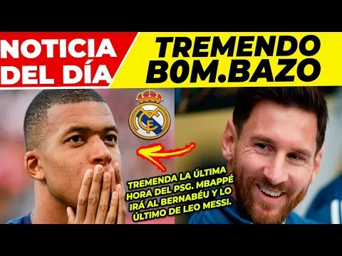 ¡BRUTAL! MARAVILLOSA NOTICIA de LEO MESSI  KYLIAN