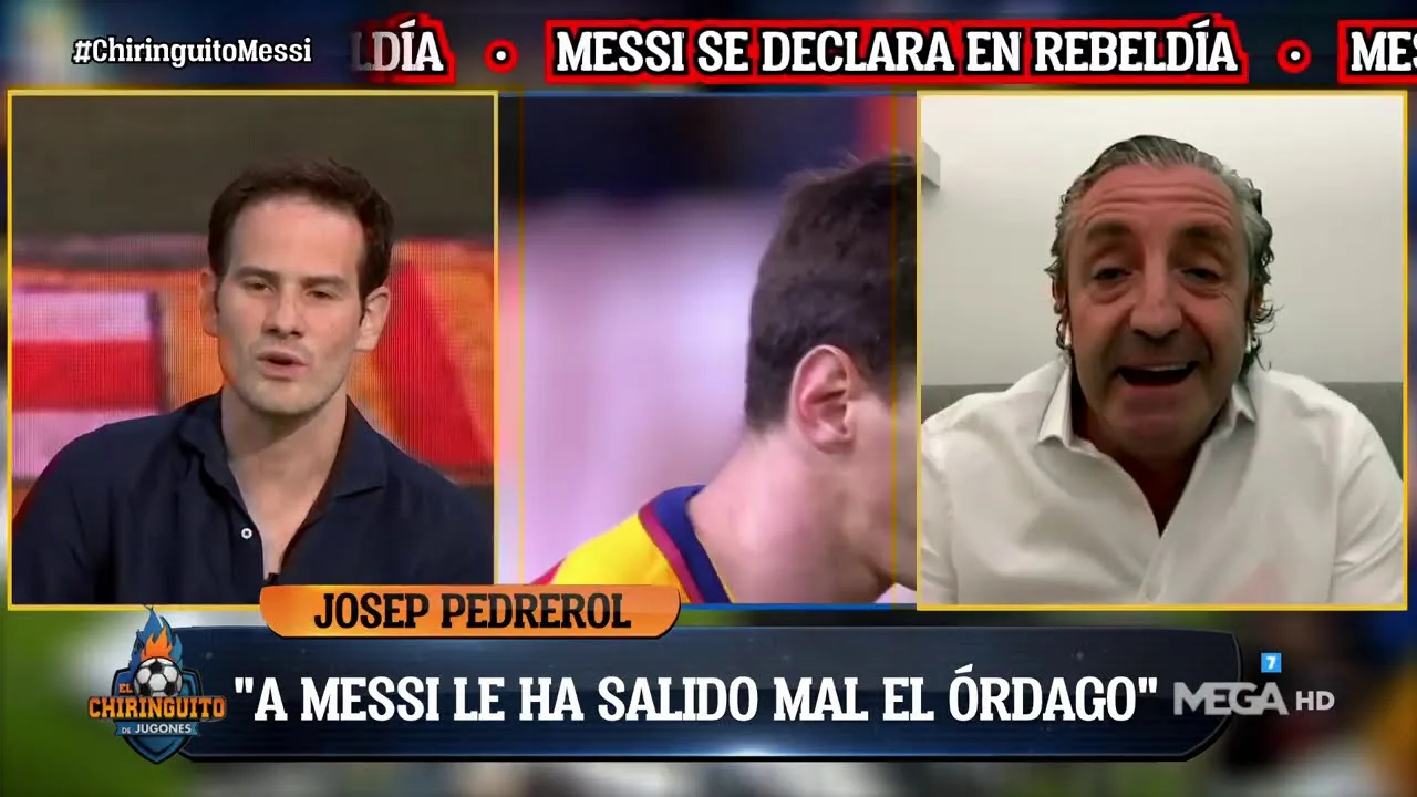 DEMOLEDOR mensaje de PEDREROL a MESSI