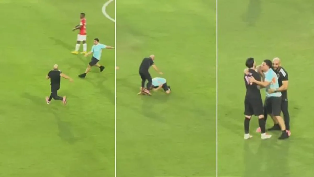 Lionel Messi a vaincu la protection du fan! – Fanatic Sports News