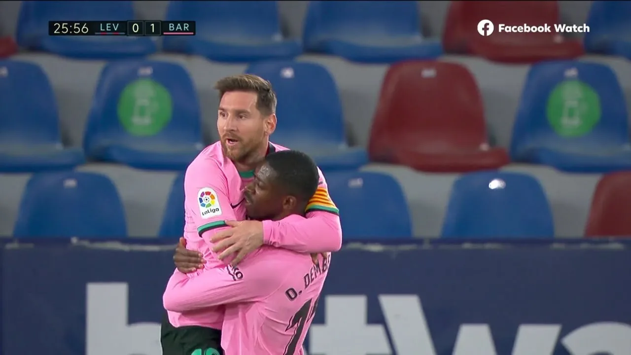 Lionel Messi Goal vs Levante (12/05/2021) HD