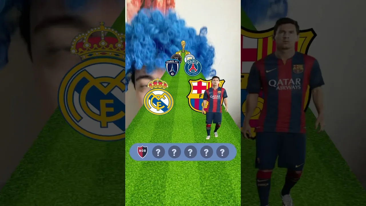 Lionel Messi’s career challenge #messi #game #edit #football #lionelmessi #shorts #futbol