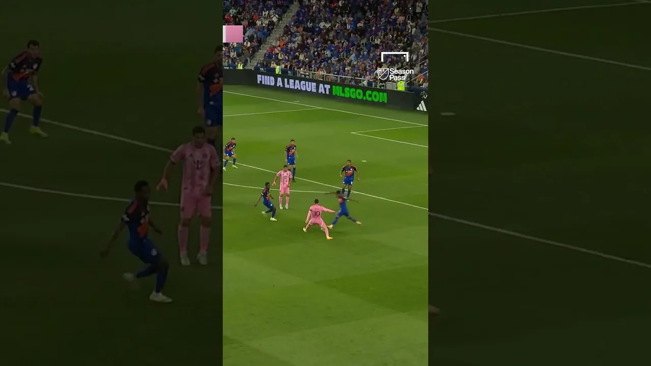 Lionel Messi marque un nouveau triplé pour l’Inter Miami 🤯