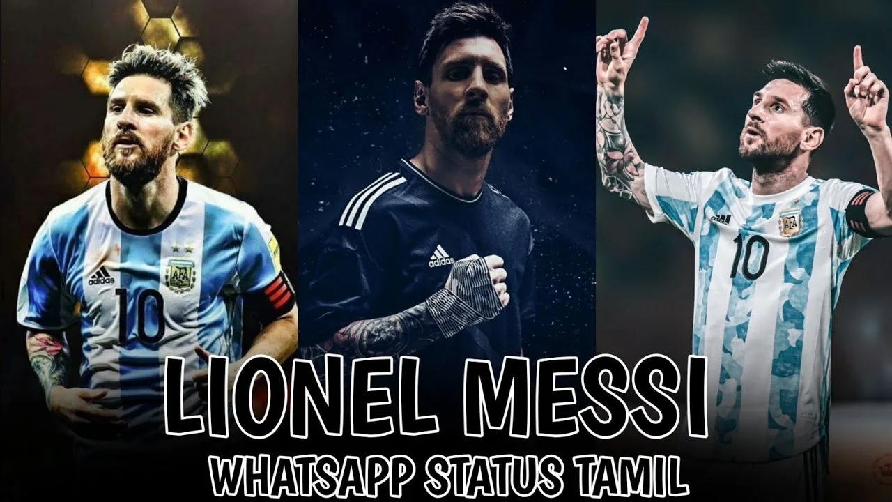 lionel messi/argentina win copa america/whatsapp status