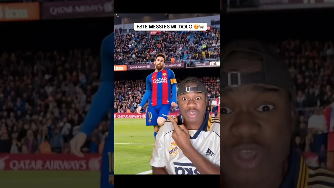 LEO MESSI ES MI ÍDOLO 😍🐐… LO ADMITO HOY