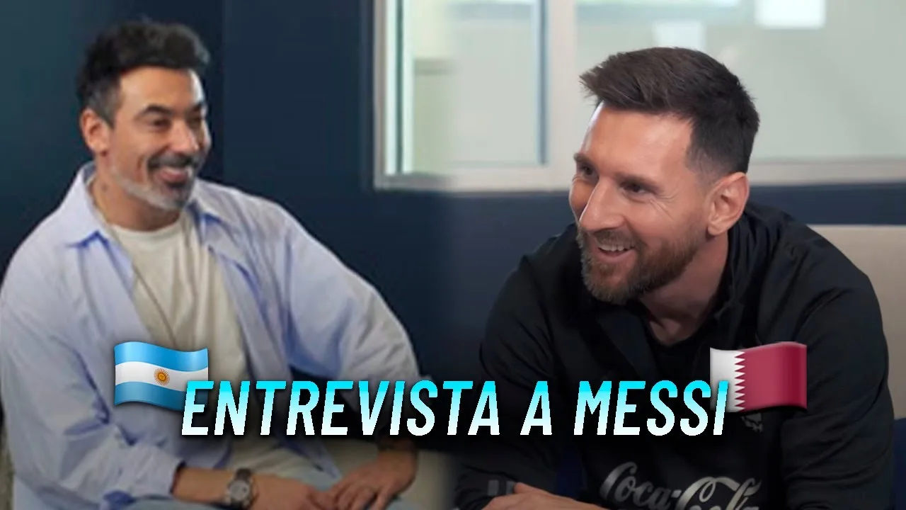 POCHO LAVEZZI entrevista a LEO MESSI antes de QATAR