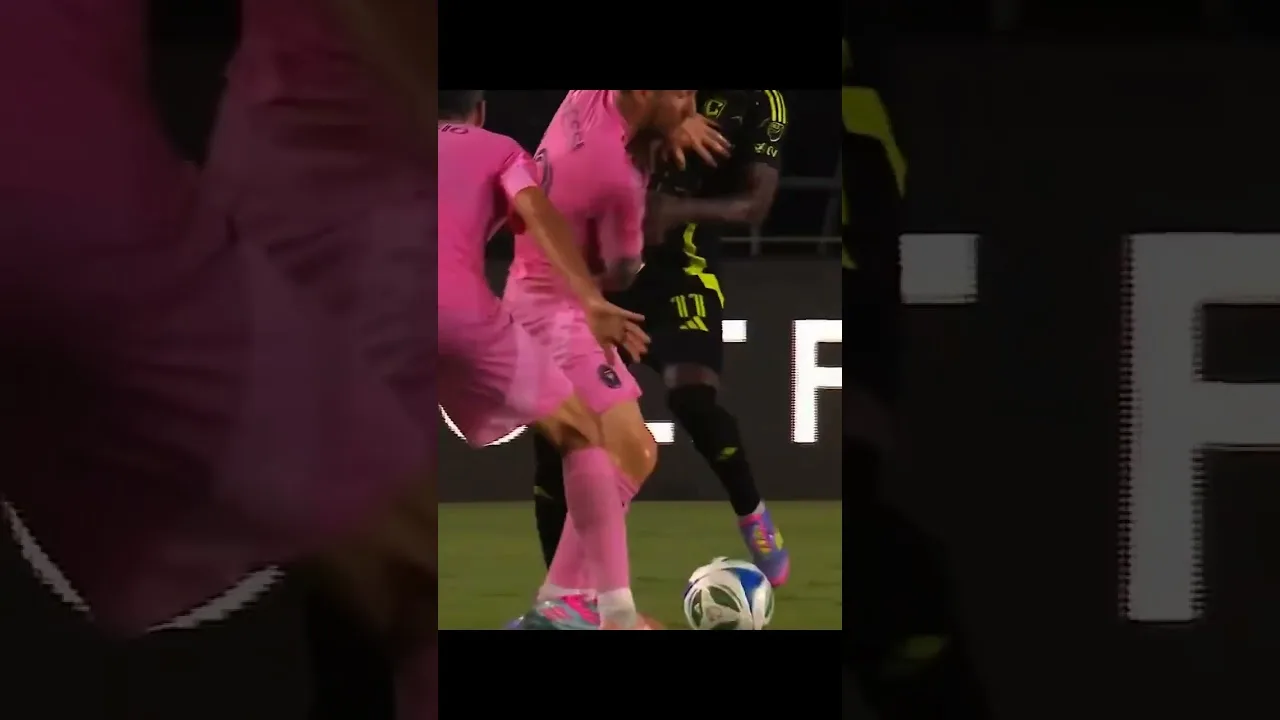 Messi 🥶 dribble his own teammates   ••••••••••#leo #messi #leomessi #argentina  #intermiami