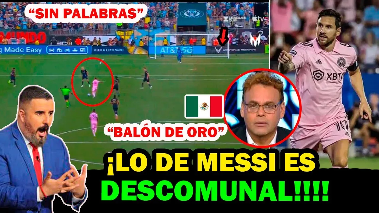 ¡IMPACTADOS!! MESSI DEJA BOQUIABIERTOS A PERIODISTAS