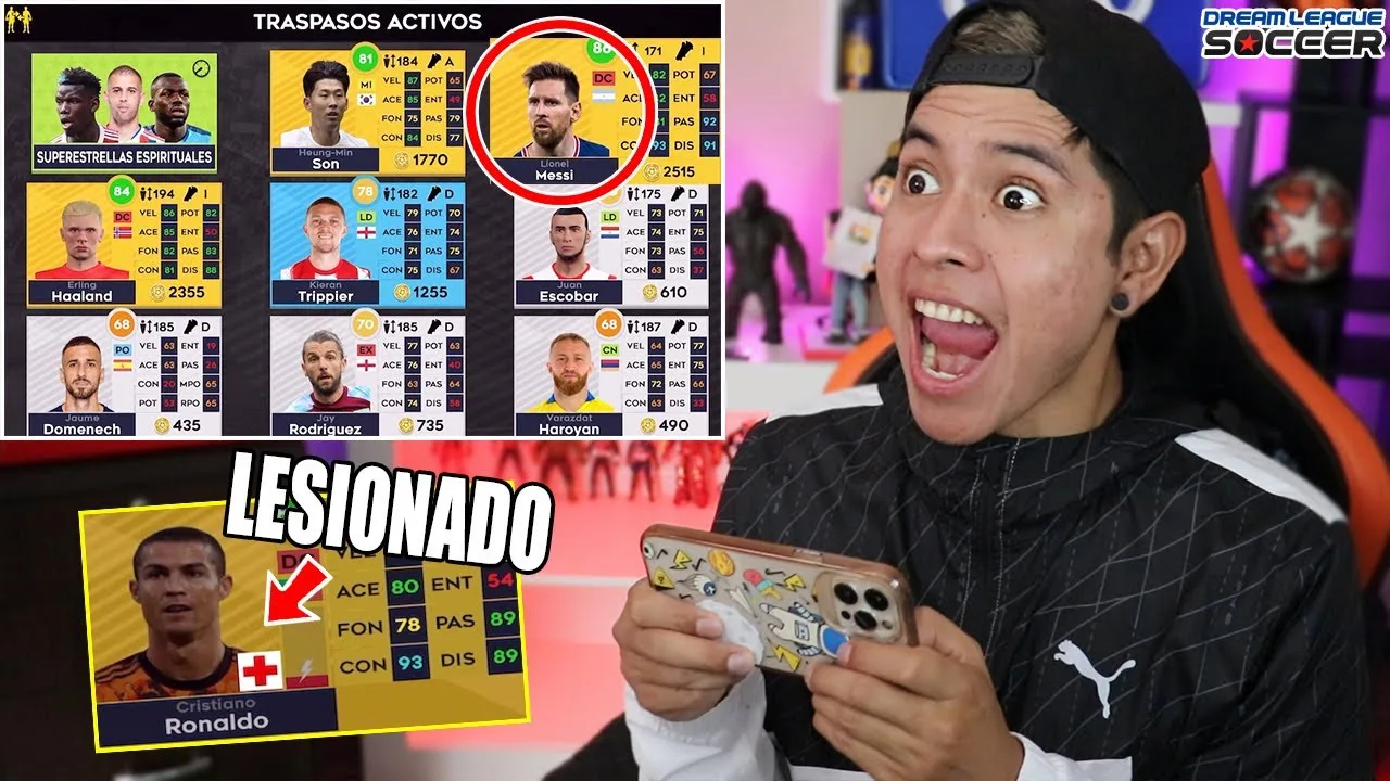 ENCONTRÉ A LIONEL MESSI *épico* 😱 Dream League Soccer 2022