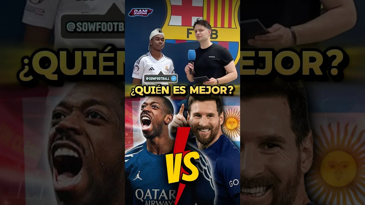 Dembele PSG vs Messi PSG #Messi #FCBarcelona #Barça #LeoMessi #Dembele #Football #Opinion