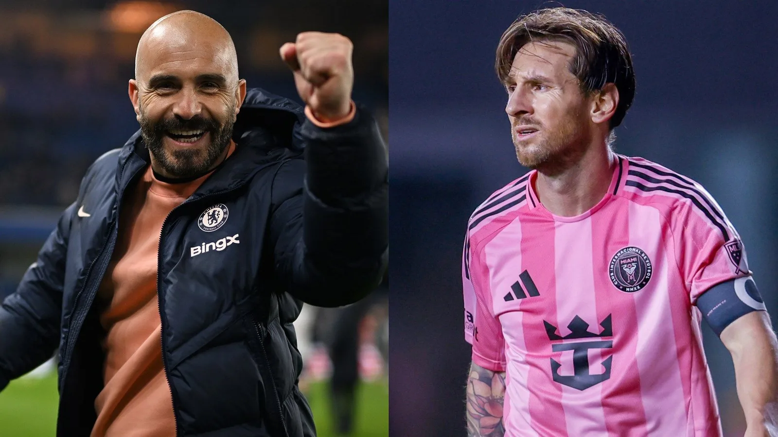 Le vin de Lionel Messi devient le favori de Chelsea! Enzo Maresca Toasts Blues ‘Win contre Tottenham avec Glass of Inter Miami Goat’s Special Collection