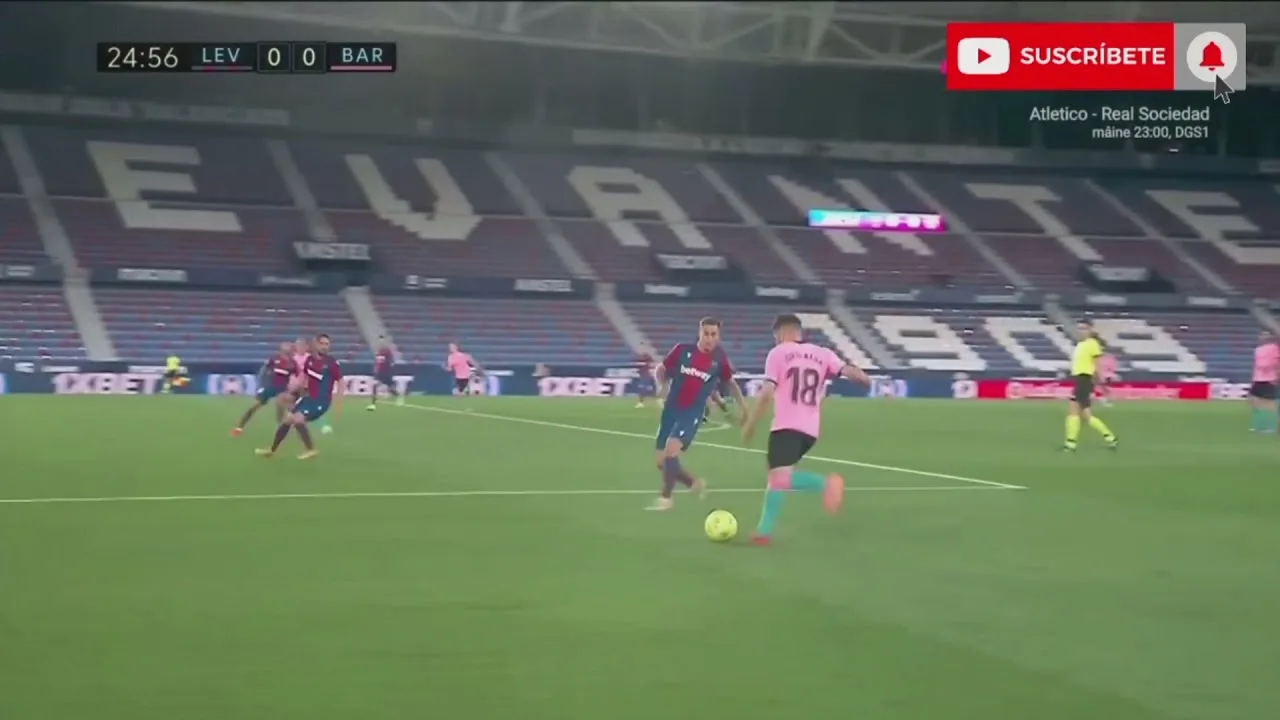 LEO MESSI GOAL VS LEVANTE UD 0-1
