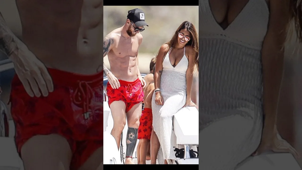 hot Lionel Messi enjoy with wife  antonella roccuzzo and
