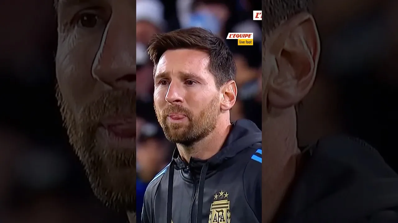 ​🥲 L’émotion de Lionel Messi pour sa dernière ​en Argentine avec l’Albiceleste #foot #argentine