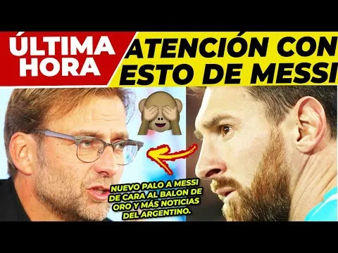 ¡OTRA VEZ NO! DOBLE G0LPE a LEO MESSI antes del BALÓN de