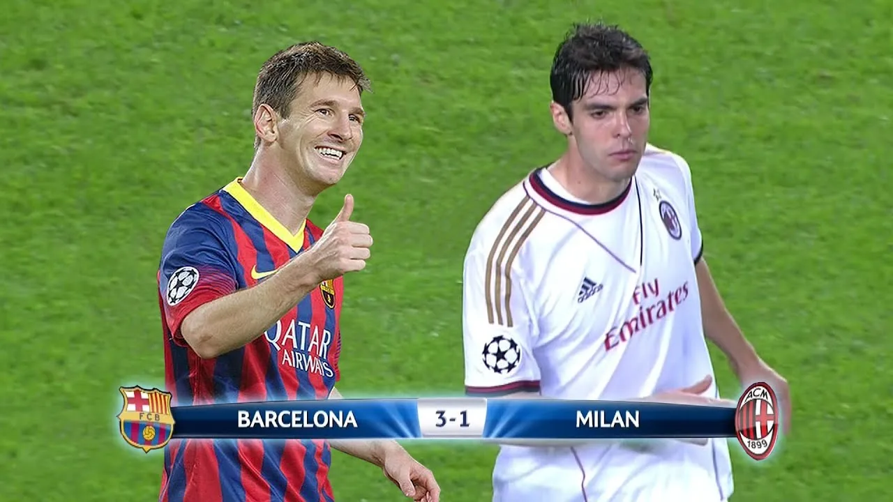 The Day Lionel Messi Showed Ricardo Kaká Who Is The Boss