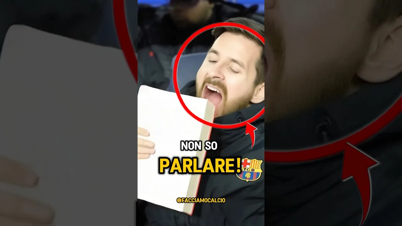 Ecco perché Leo Messi non parla inglese ❌