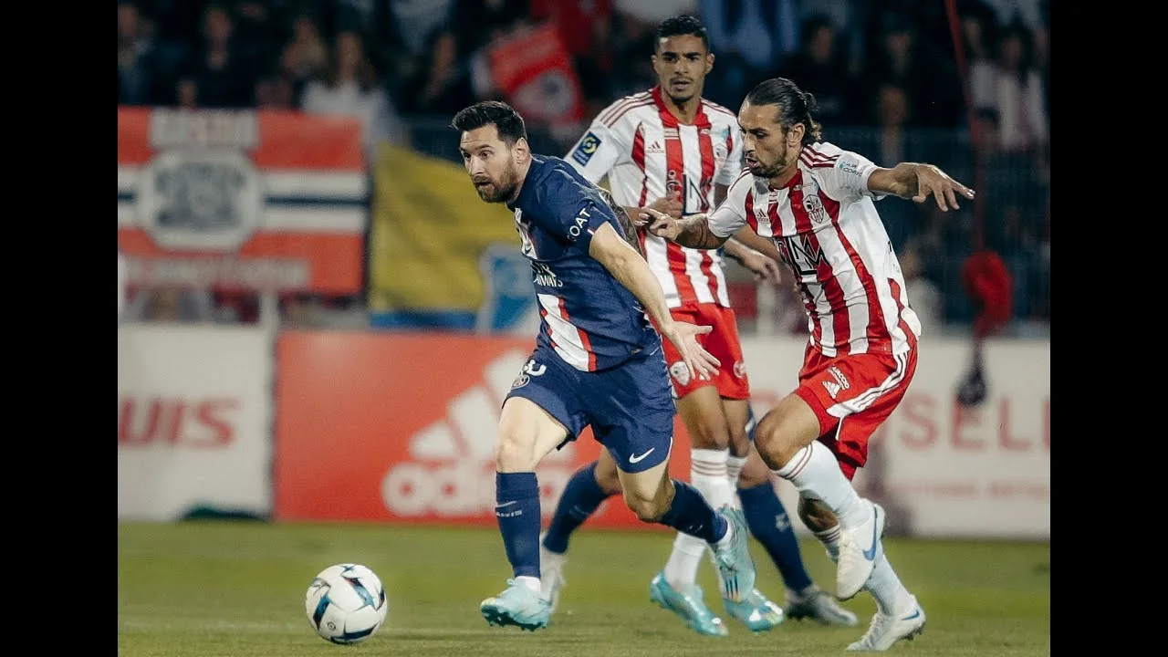 Golazo Lionel Messi VS AC Ajaccio #shorts #messi #futbol