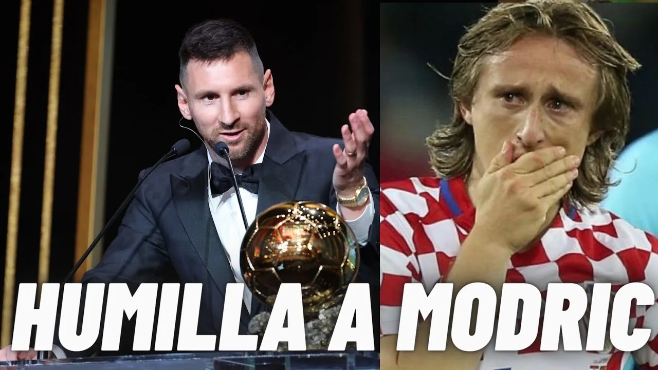LEO MESSI HUMILLA A LUKA MODRIC |  Acaba de pasar!