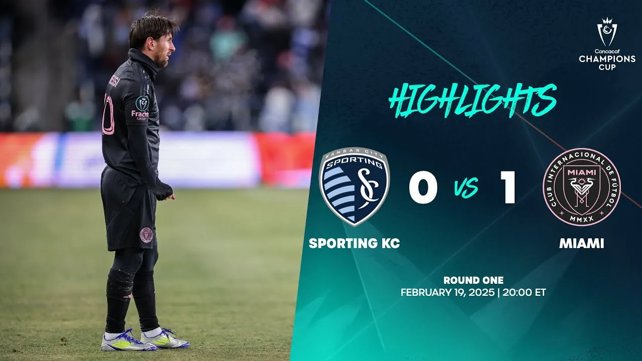 Sporting KC vs Inter Miami | 2025 CONCACAF Champions Cup | Premier tour