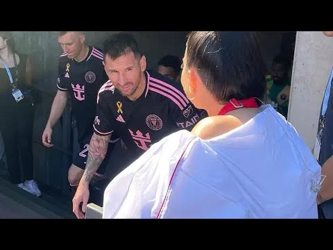 Réaction de la chanteuse Enisa après sa rencontre avec Messi😍