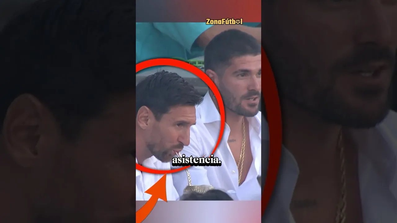 Messi juega dentro y fuera del campo — la asistencia que le hizo a De Paul es de leyenda. 😅⚽️
