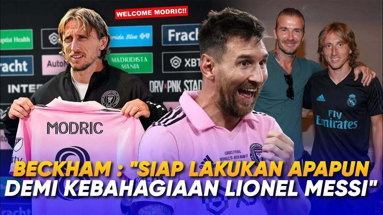 « Turuti Segala Permintaan Messi » Beckham Kaget!! Leo Messi