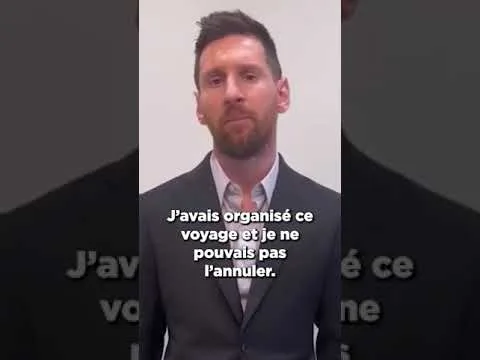 🙏 Les excuses de Lionel Messi !