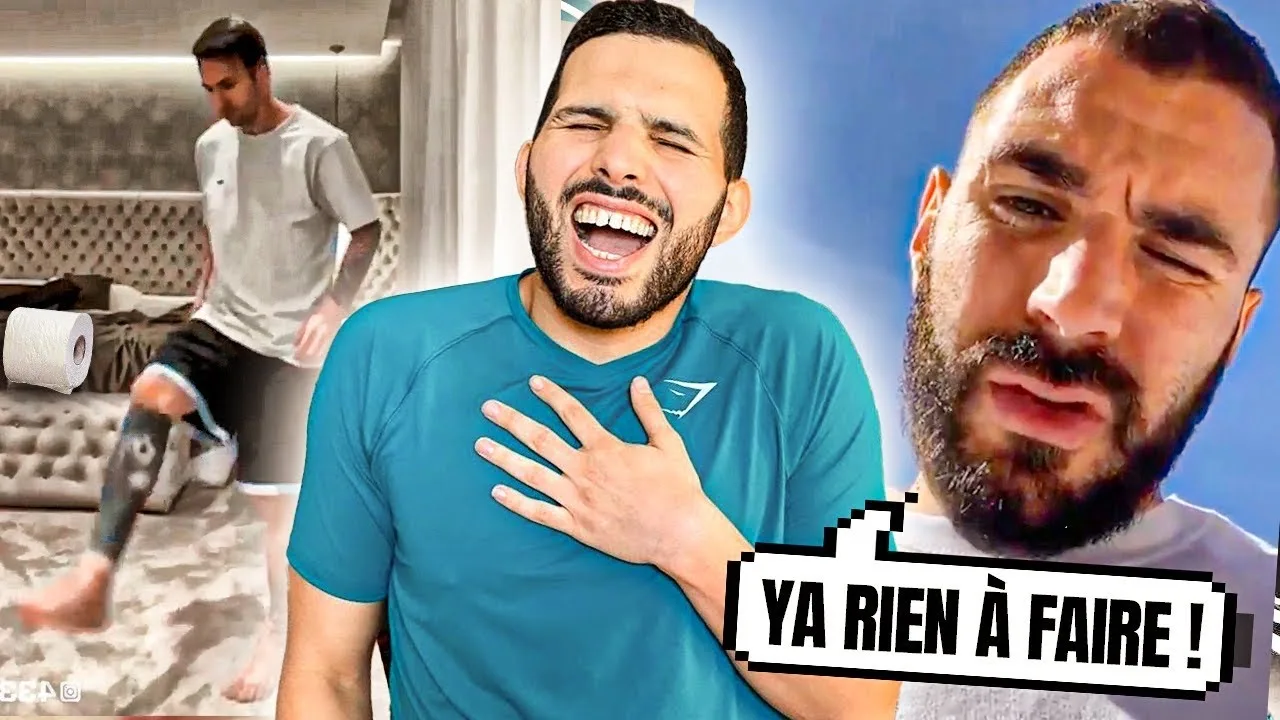 LIONEL MESSI ET KARIM BENZEMA DEVIENNENT FOU PENDANT LE
