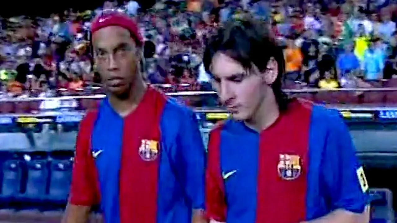 Ronaldinho & Lionel Messi vs Espanyol 2006/07 (H) –