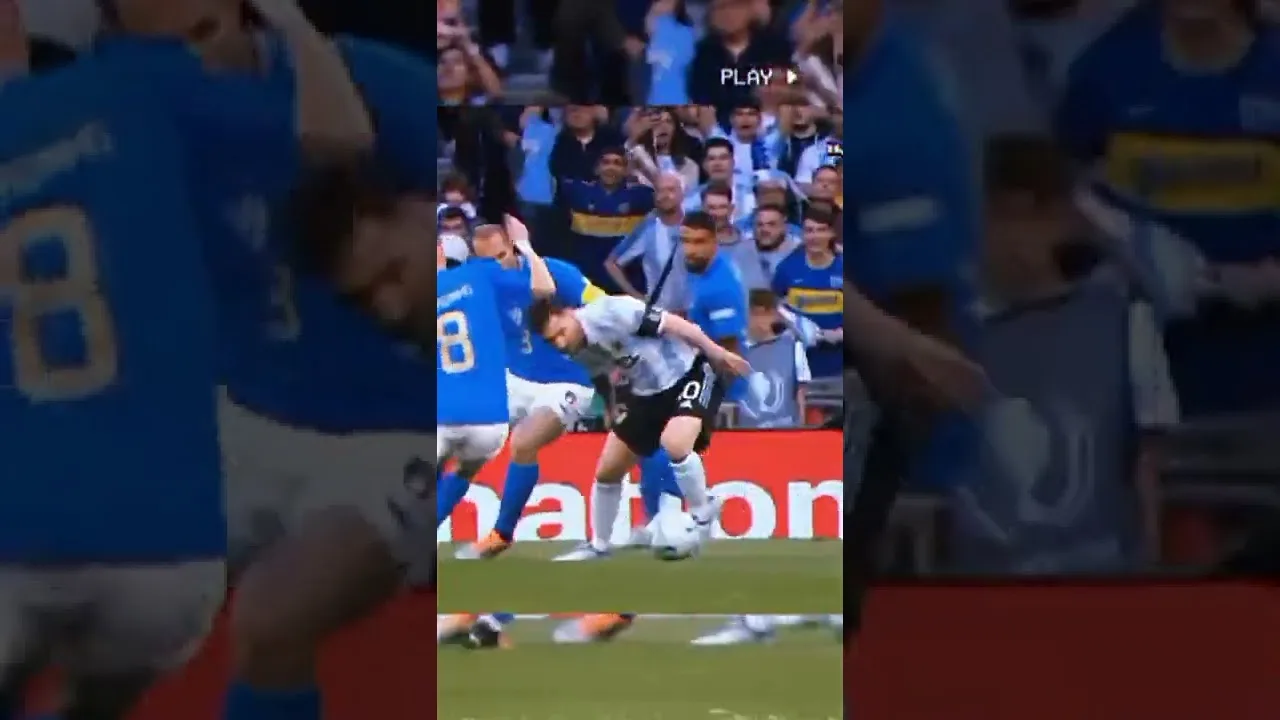 Leo Messi vs ITALY MESSİ İCON ANI