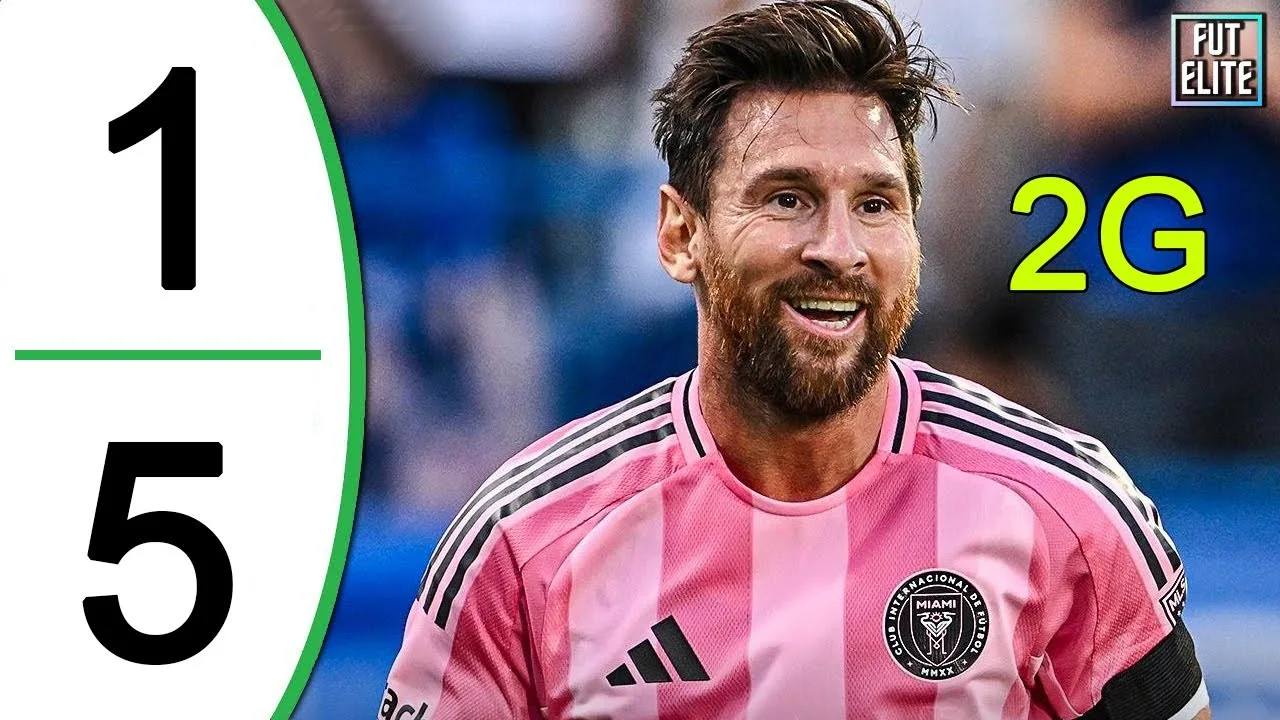 Lionel Messi 2G – New York RB vs Inter Miami 1-5 Faits saillants et buts prolongés 2025