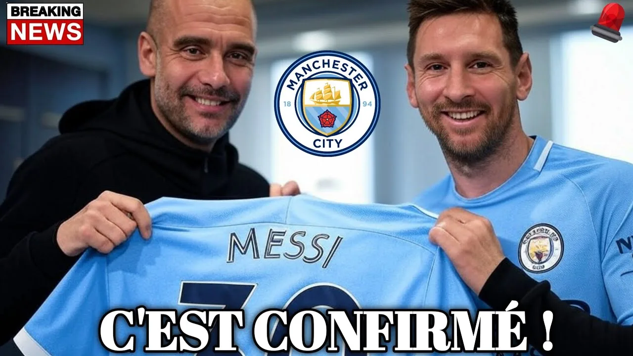 💥LIONEL MESSI FIXE SON DEPART POUR MANCHESTER CITY UNE DÉPART IMMINENTE VERS L’ENGLETERRE