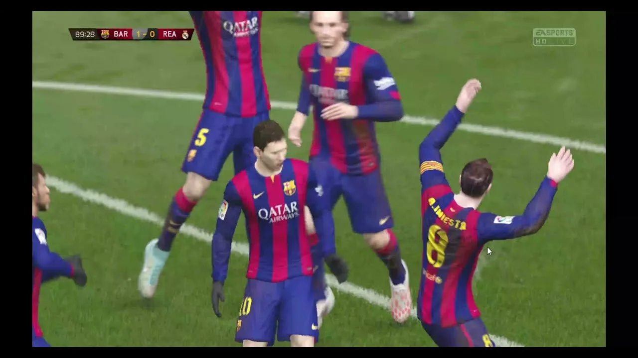 Leo Messi Score  A Goal by head / FIFA Gameplay / 2022  /