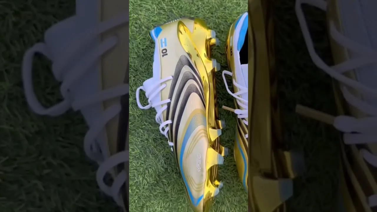 Las BOTAS MODIFICADAS de LEO MESSI  #LeoMessi