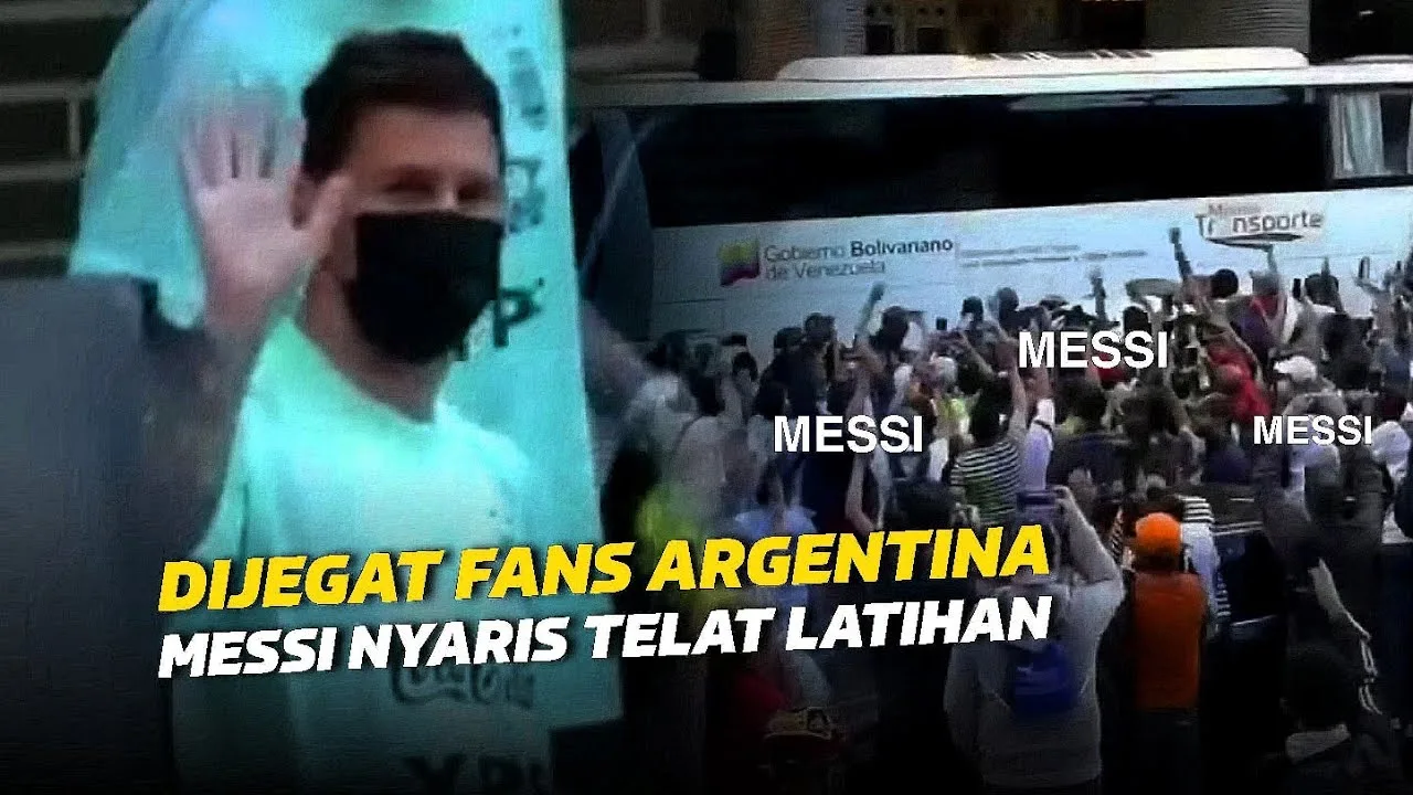 DISERBU RAKYAT ARGENTINALihat Cara Fans Saat Menyambut Leo
