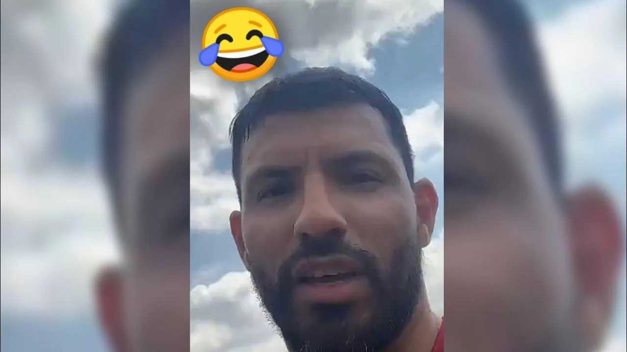 El Kun al saber que Messi se fué del Barca 😐🤣
