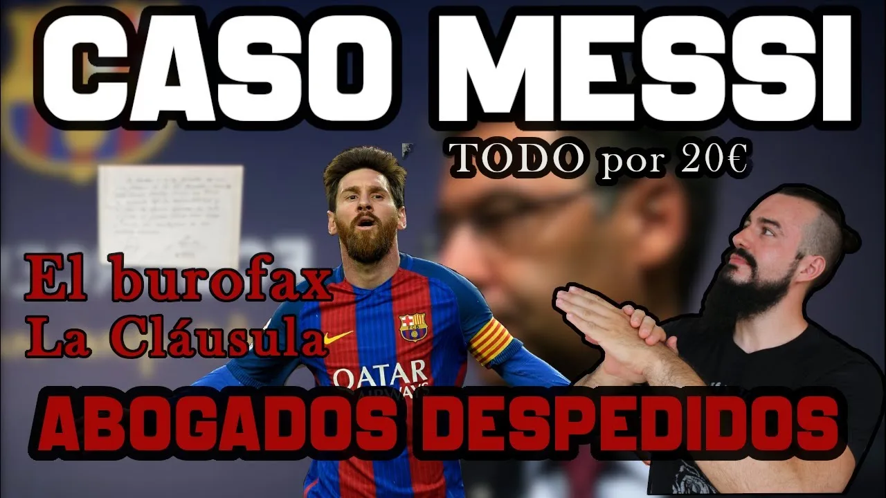 ULTIMA HORA| LIONEL MESSI SE VA del FCB¿Es VÁLIDO EL