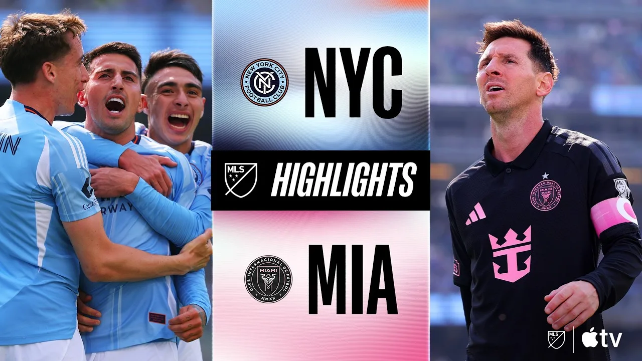 New York City FC contre Inter Miami CF | Faits saillants du match complet | Messi Magic contre New York !